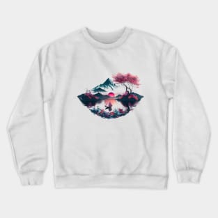 Japan Sunset Crewneck Sweatshirt